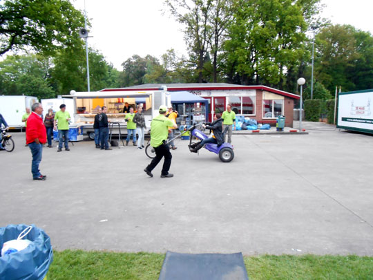 Le départ va être donné dans quelques minutes