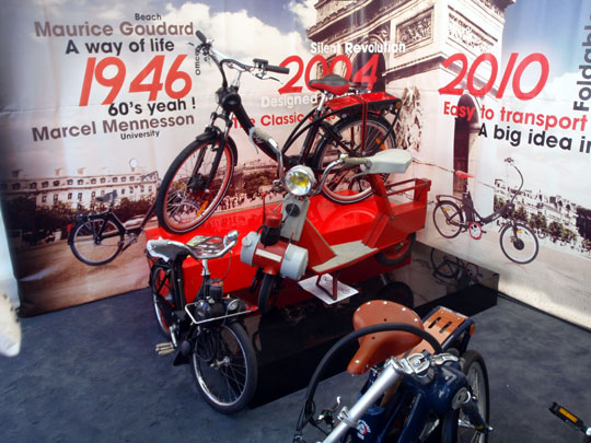 Un Solex F4 et un Micron parmi les Vélosolex à assistance électrique