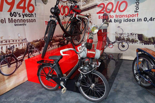 Modernité et tradition sur le stand Solex