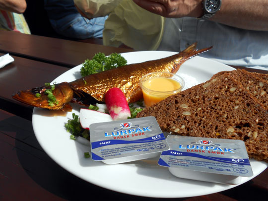 R&oslash;gede bornholmere - Gereräucherie Heringe - Hareng fumé