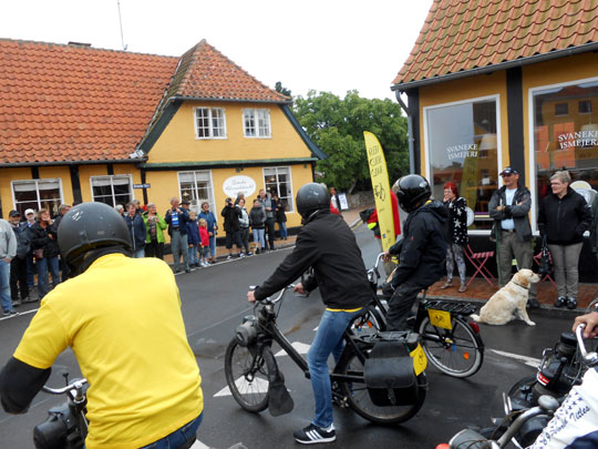 Départ dans le petit village de Svaneke