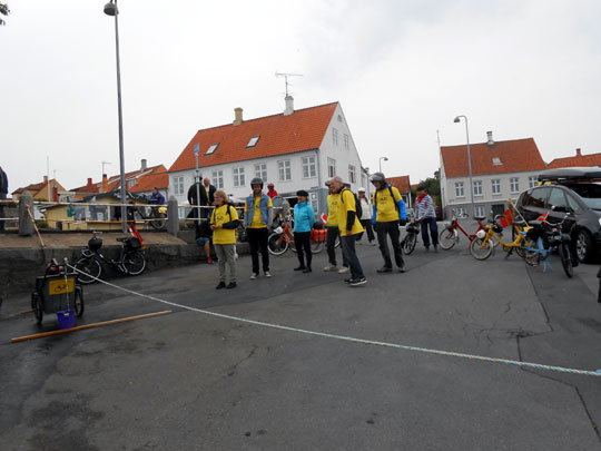 Cette épreuve se déroule sur les quais du port de Svaneke