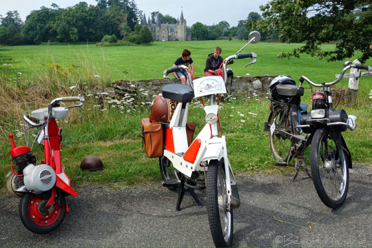 Trois modèles de la gamme Solex