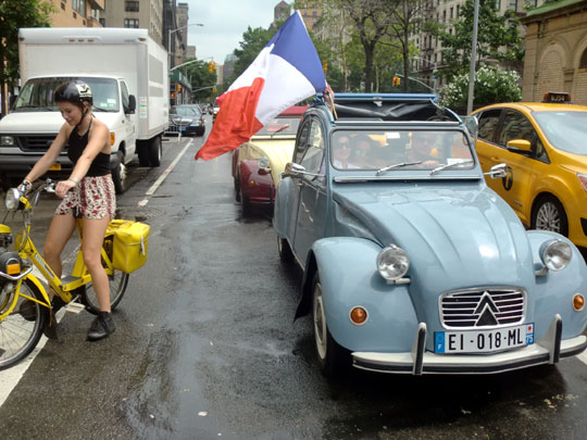 A 2 CV Citroën from Paris