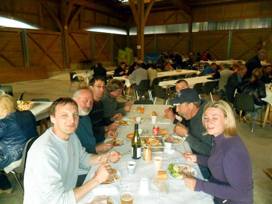 Paul Delsaux et le Club Fa si la Solex de la Cote d'Opale