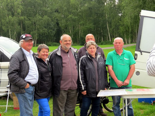 La délégation Solex Club Spirales de Calais