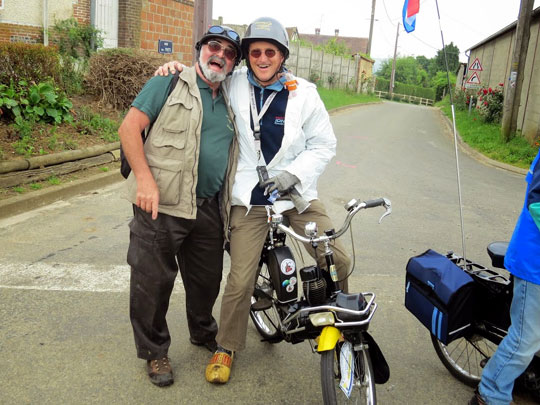 Alain Depin et Frank Vonck