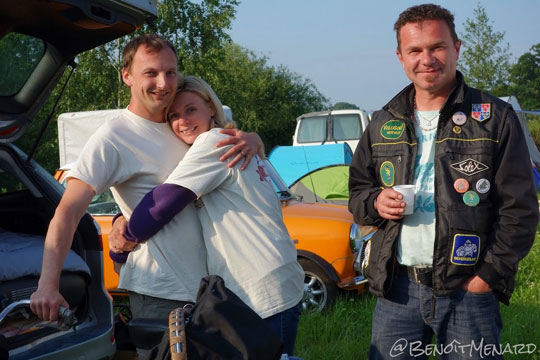 Paul Delsaux et Aurélie son épouse