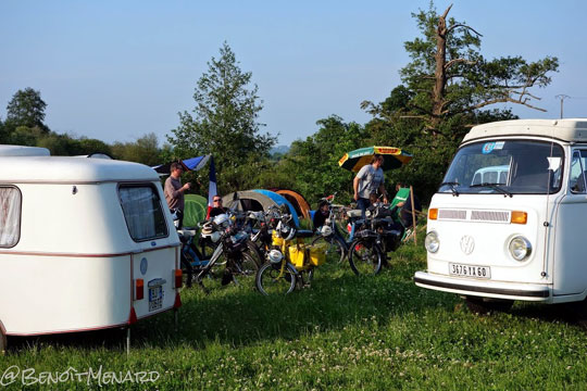 Le bivouac des solexistes
