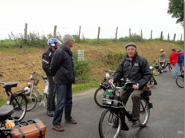 Daniel et Jean-Claude au sommet de la colline