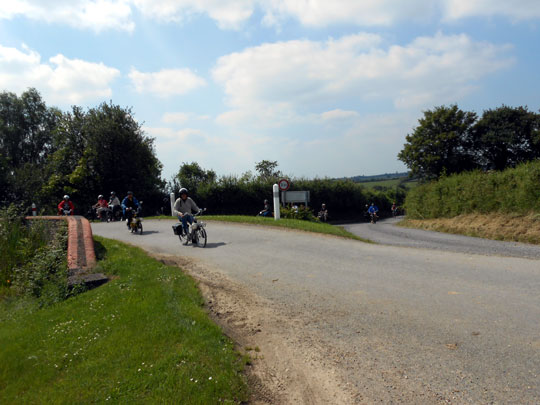 Les routes sinueuses du Pays de Bray