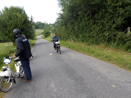 Une randonnée éparpillée