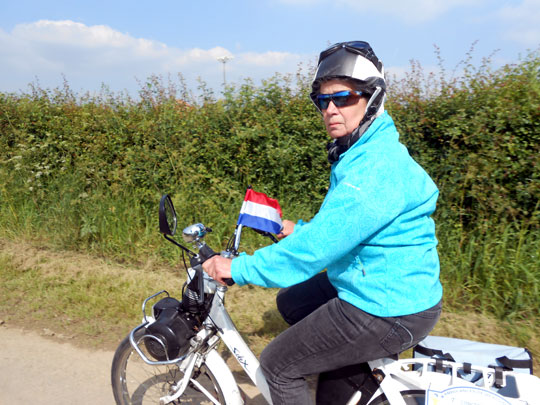 Une solexiste néerlandaise