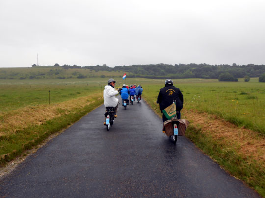 Frank en train de photographier ses compatriotes