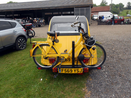 La 2 CV Citroën de Keith Bomber