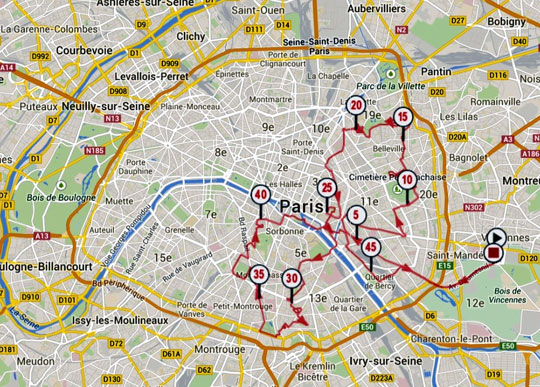 ;Découverte de l'est et le sud parisien