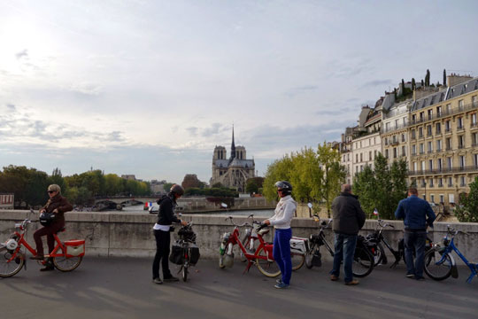 Nouveau départ des solexistes...