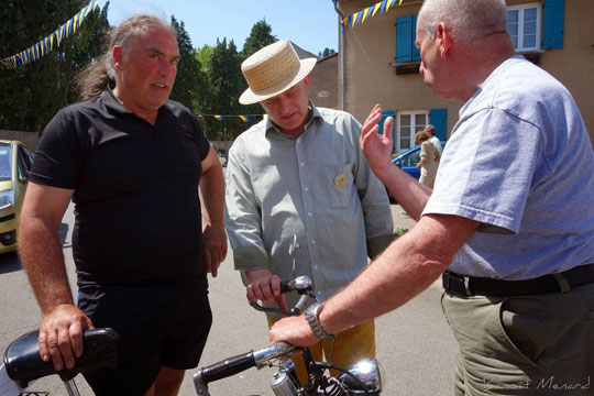 Bruno du club des Mirabelles, Raymond Niessen et Dieter Müller