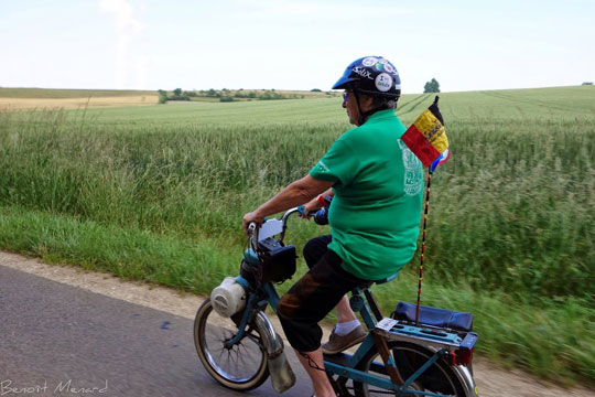 Nicole Petit du Club Solex de Belgique
