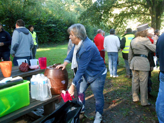 Le vin nouveau est tiré pour les solexistes