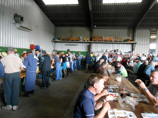 Le repas de 140 solexistes