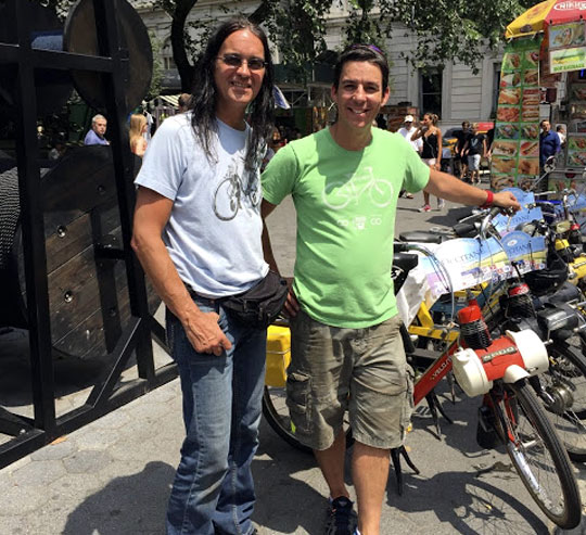 BrianSolex & Mathieu at the Bastille Day Street Fair