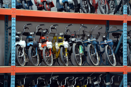 Un tandem Solex 3800 artisanal