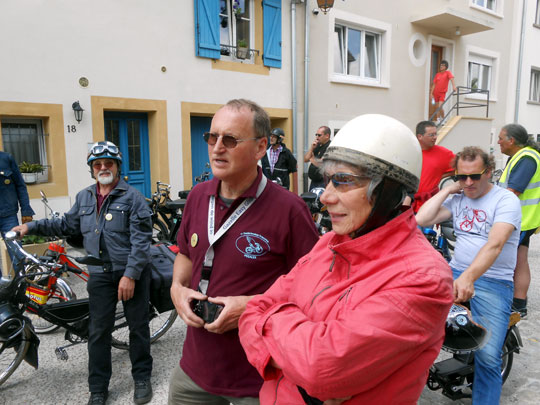 Des sympathiques solexistes néerlandais Frank et Angelina