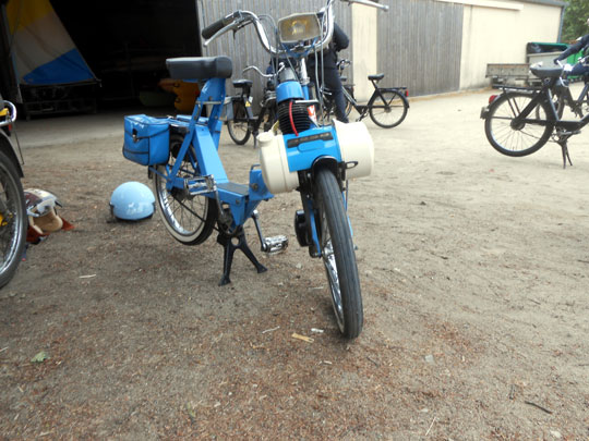 Un Pli-Solex bleu