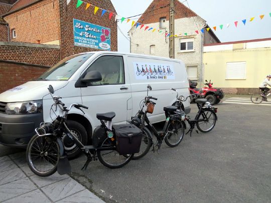 La camionnette du B. Solex Club