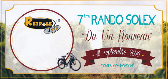 Rando Solex du Vin Nouveau