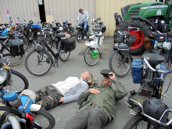 Le repos du chasseur