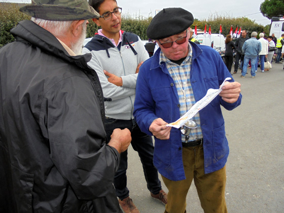 Dernières précisions pour le parcours de l'après-midi