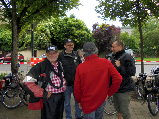 Le groupe des solexistes alsaciens