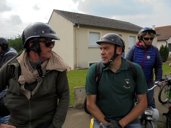 Hugues Ossent, pensif, lors de la seconde pause