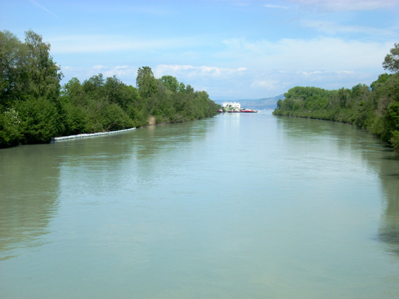 Le Rhône en amont du Léman