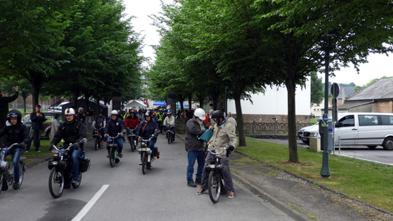 A gauche de la photo Paul venu en voisin de la c&ocirc;te d'opale