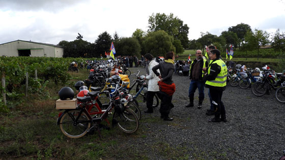 Les solexistes sont pr&ecirc;ts pour le rendez-vous de la mi-journ&eacute;e