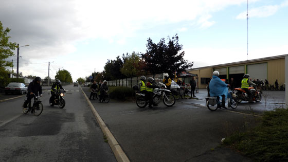 Arriv&eacute;e aux &Eacute;tablissements Lhommmeau &agrave; Clisson