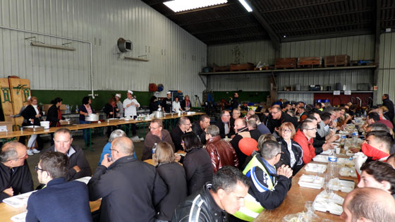 Une excellente organisation gr&acirc;ce aux b&eacute;n&eacute;voles