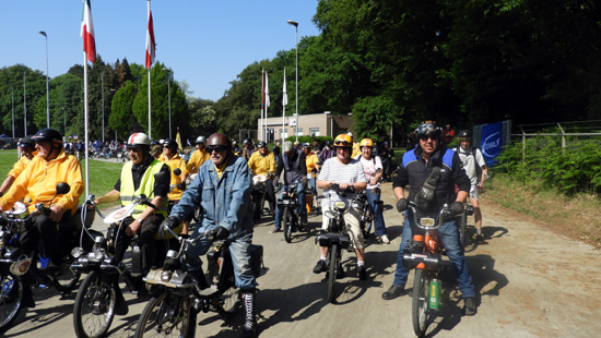 Le groupe des solexistes belges