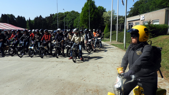 Le d&eacute;part approche sous un magnifique soleil