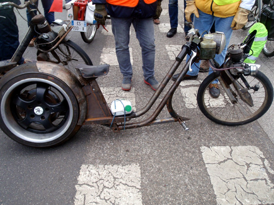 Un engin sorti de l'imagination des Dunkerquois