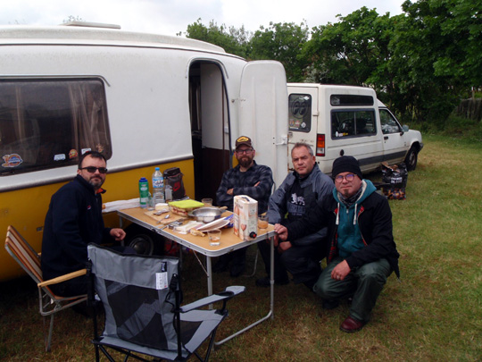 Le terrain de camping de Calais