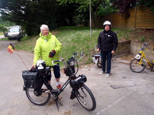 Nicole Petit du Club Solex de Belgique
