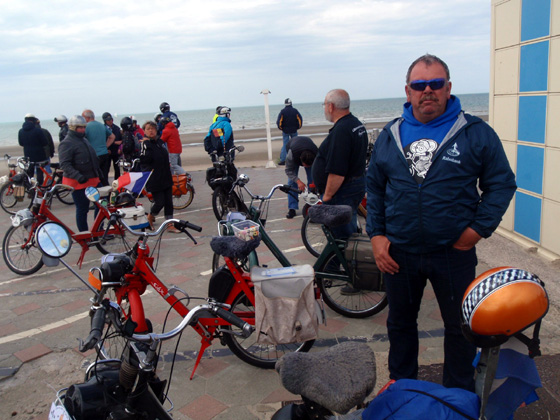 Un solexiste néerlandais participant à beaucoup de manifestations
