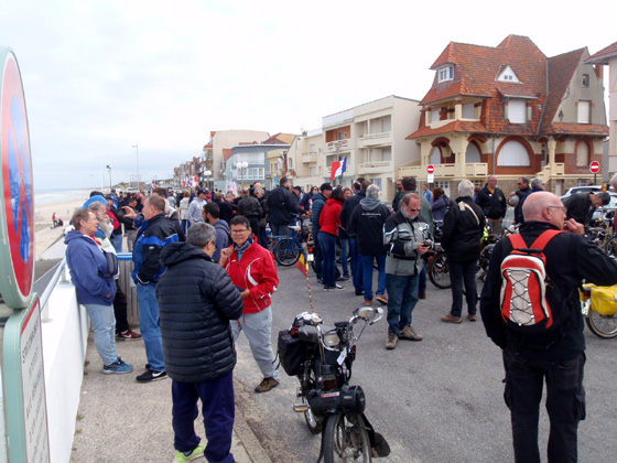 Au milieu des solexistes Daniel Collignon de Rochefort