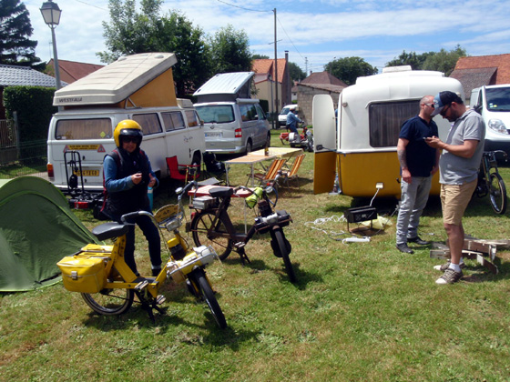 Le terrain de camping de Wailly Beaucamp