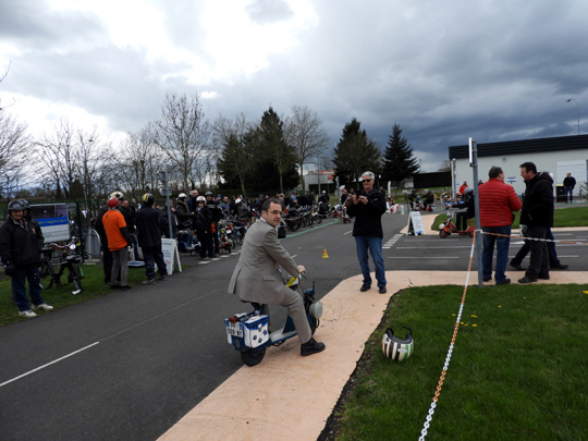 Patrice Bracchi venu en voisin depuis depuis la Ni&egrave;vre