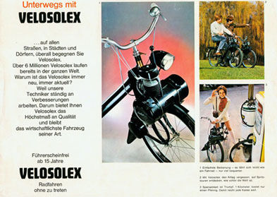 Unterwegs mit Velosolex